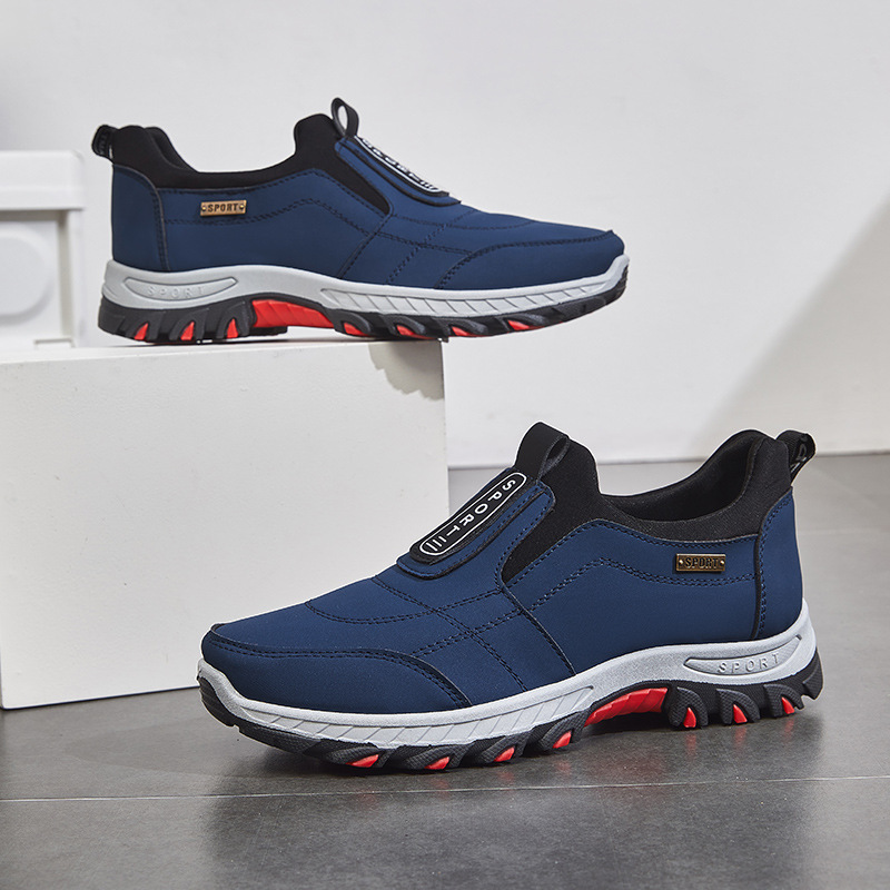 Men's Shoes Autumn And Winter Slip-on Lazy Shoes Non-slip Walking Shoes Soft Bottom Lightweight Sneaker - Image 7