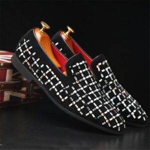 Studded Rhinestone Casual Shoes
