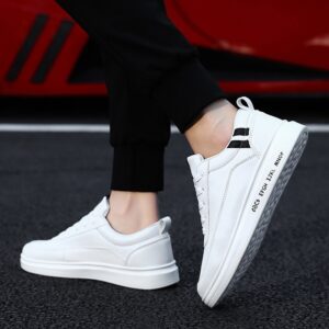 Autumn New Elevator Shoes Men's Korean Style Casual Shoes Invisible Height Increasing Insole 10 Cm8cm6cm Board Shoes